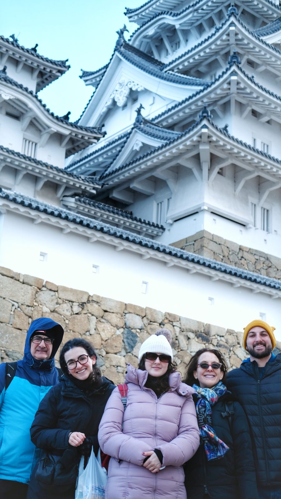 A group visit to Osaka Castle