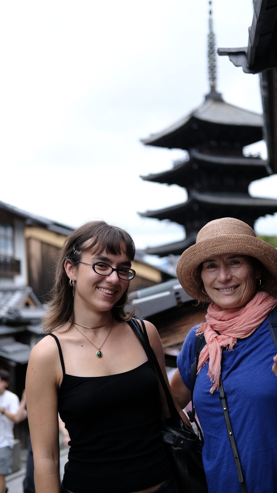 Guests enjoying Kyoto’s old streets